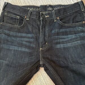 Carhartt Men's Indigo Straight-Leg Jeans